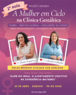 2ª aula "além do ideal: o ajustamento criativo na experiência materna" (25/04/2026)